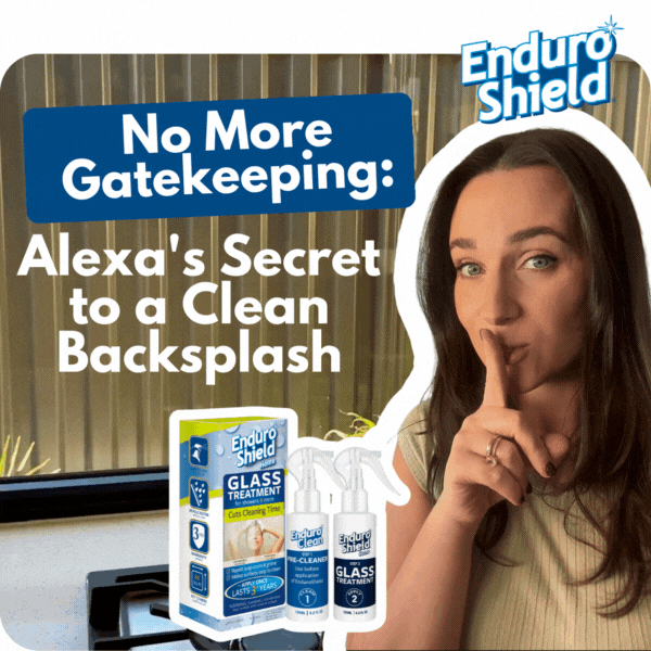 No More Gatekeeping: Alexa's Secret to a Clean Backsplash